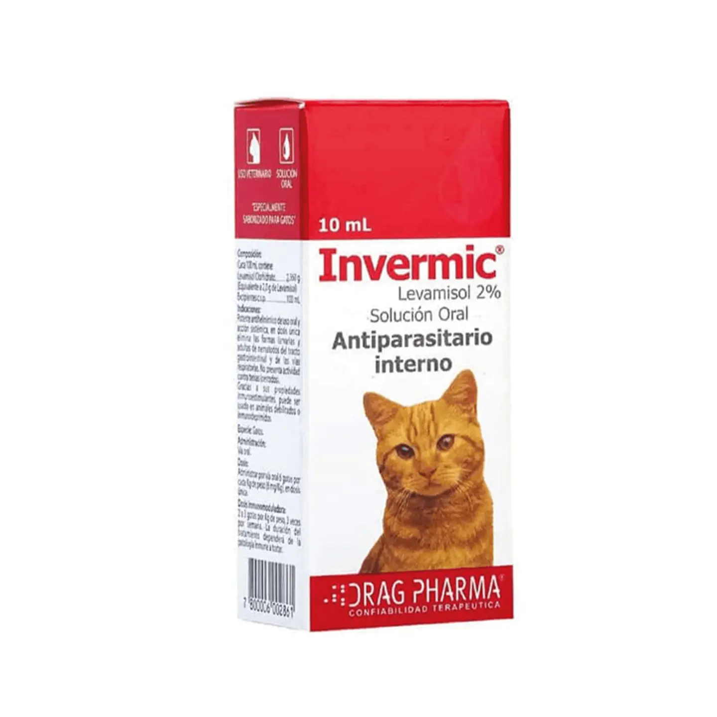 INVERMIC GOTAS PARA GATOS 10 ML 1