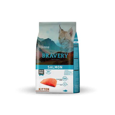 BRAVERY KITTEN SALMON 2 KG