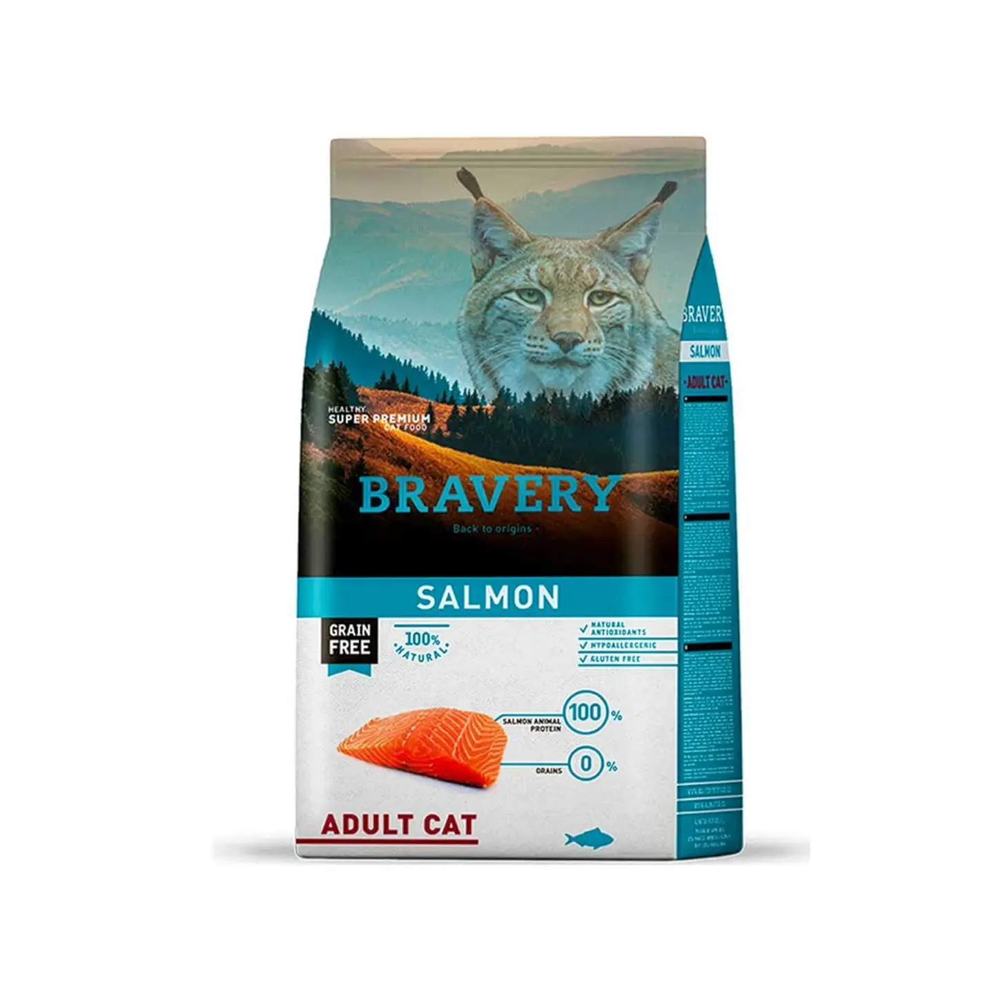 BRAVERY GATO ADULTO SALMON 2 KG 1