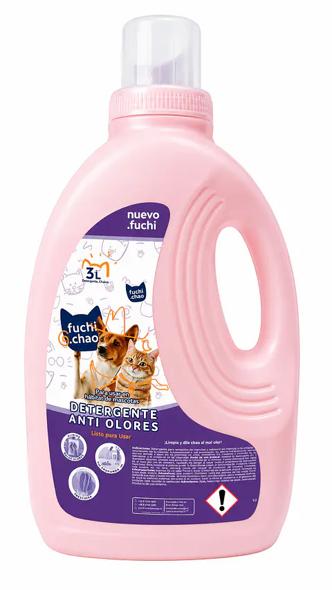 FUCHI CHAO DETERGENTE ANTI OLORES 3 L