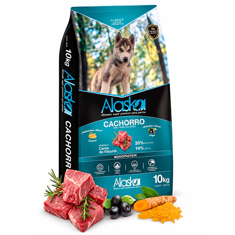ALIMENTO ALASKA CACHORRO 10 KG