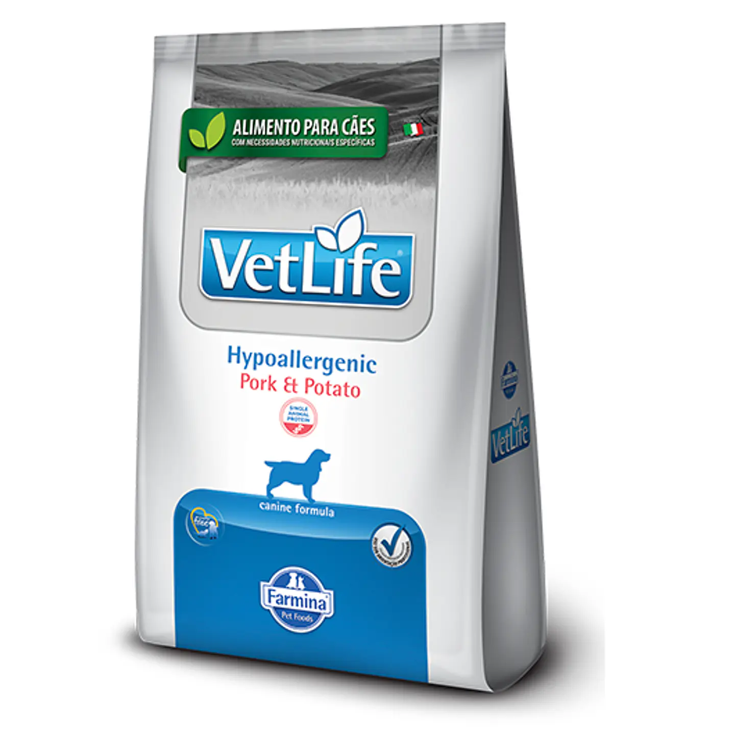 Vetlife Perro Hipoalergénico Cerdo y Papa 2 Kg. 1