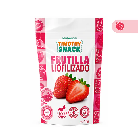 Snacks Liofilizado Frutilla 30 Gr