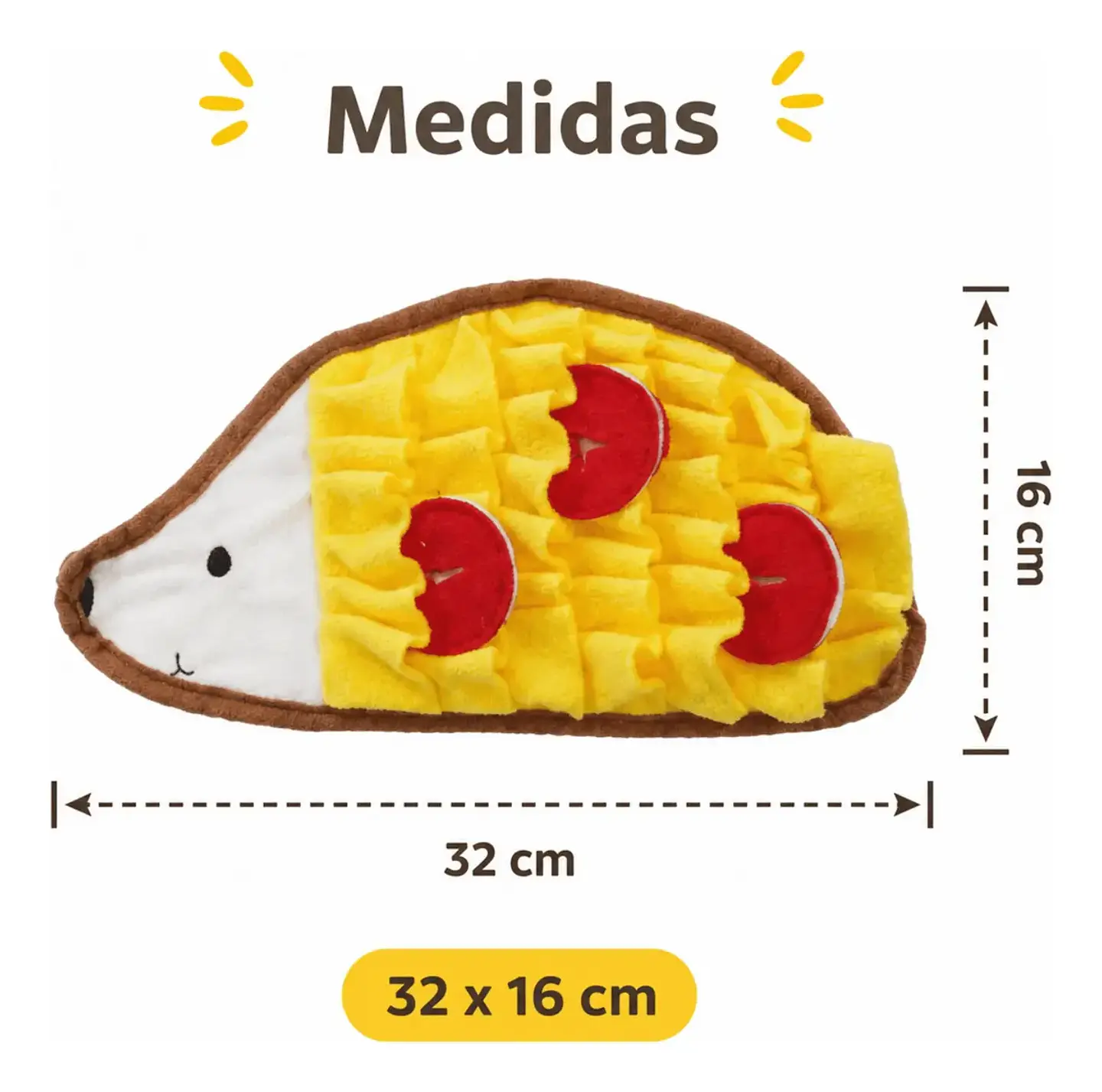 Alfombra Olfativa Diseño Erizo 3