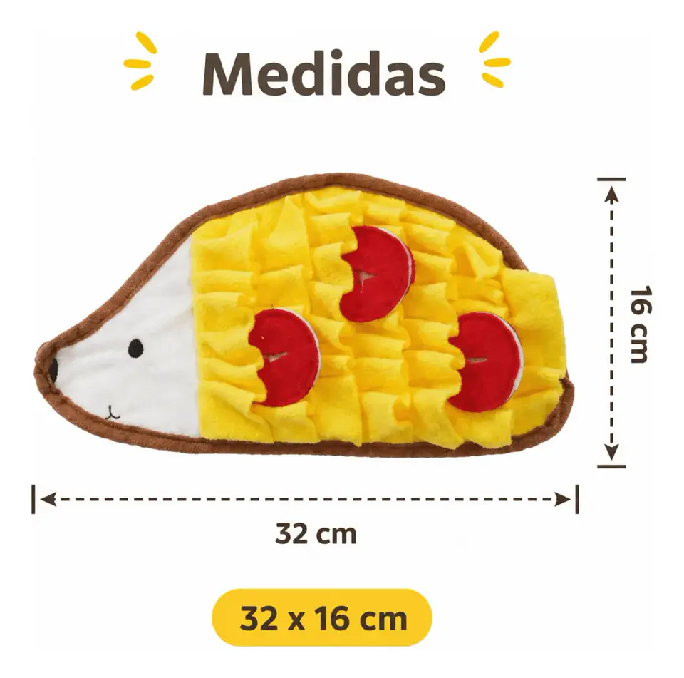 Alfombra Olfativa Diseño Erizo 3
