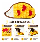 Alfombra Olfativa Diseño Erizo - Miniatura 1