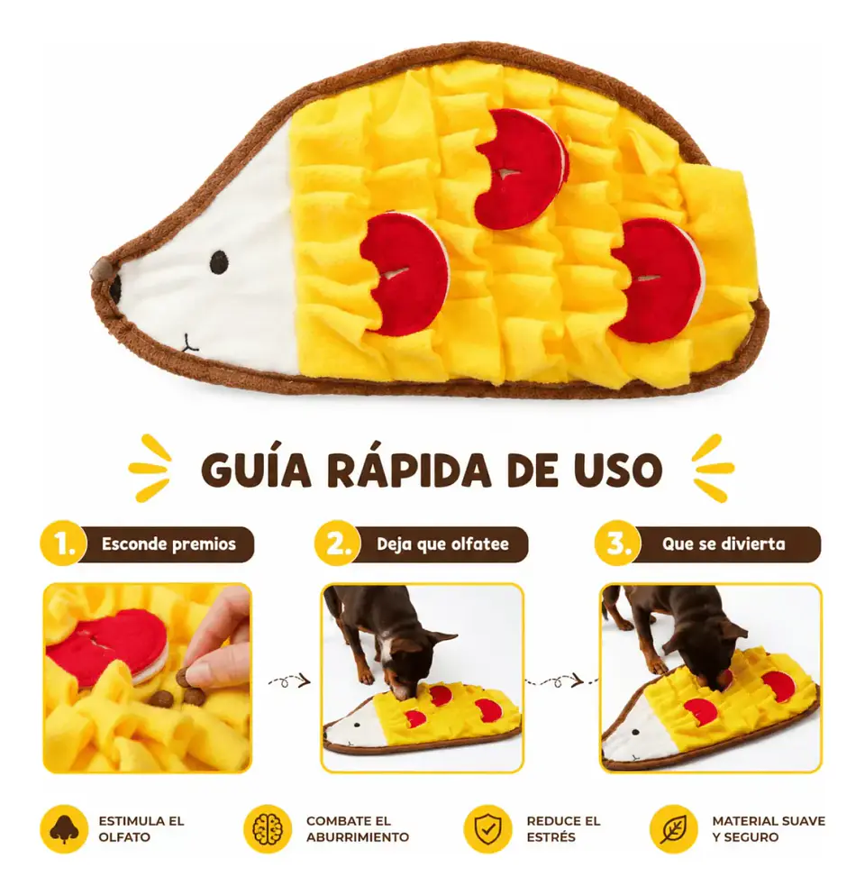 Alfombra Olfativa Diseño Erizo 1