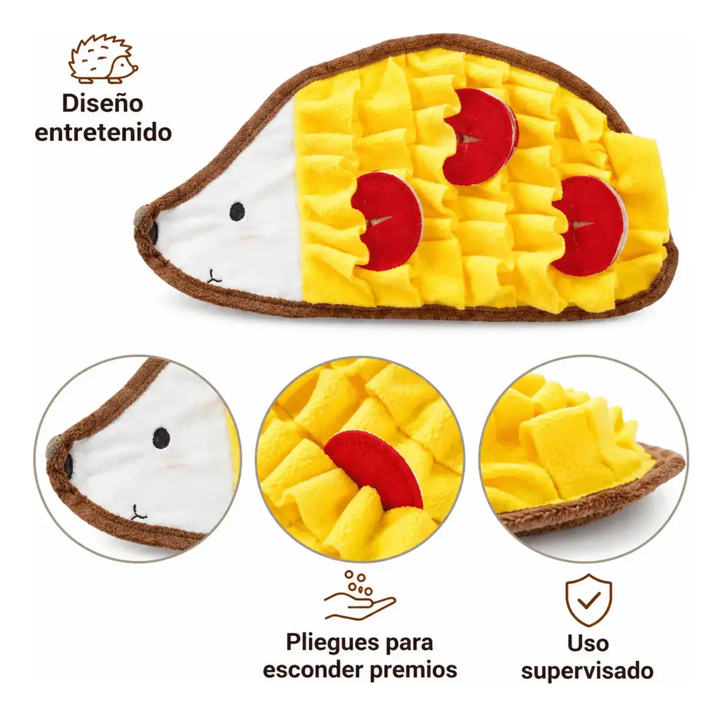 Alfombra Olfativa Diseño Erizo 2