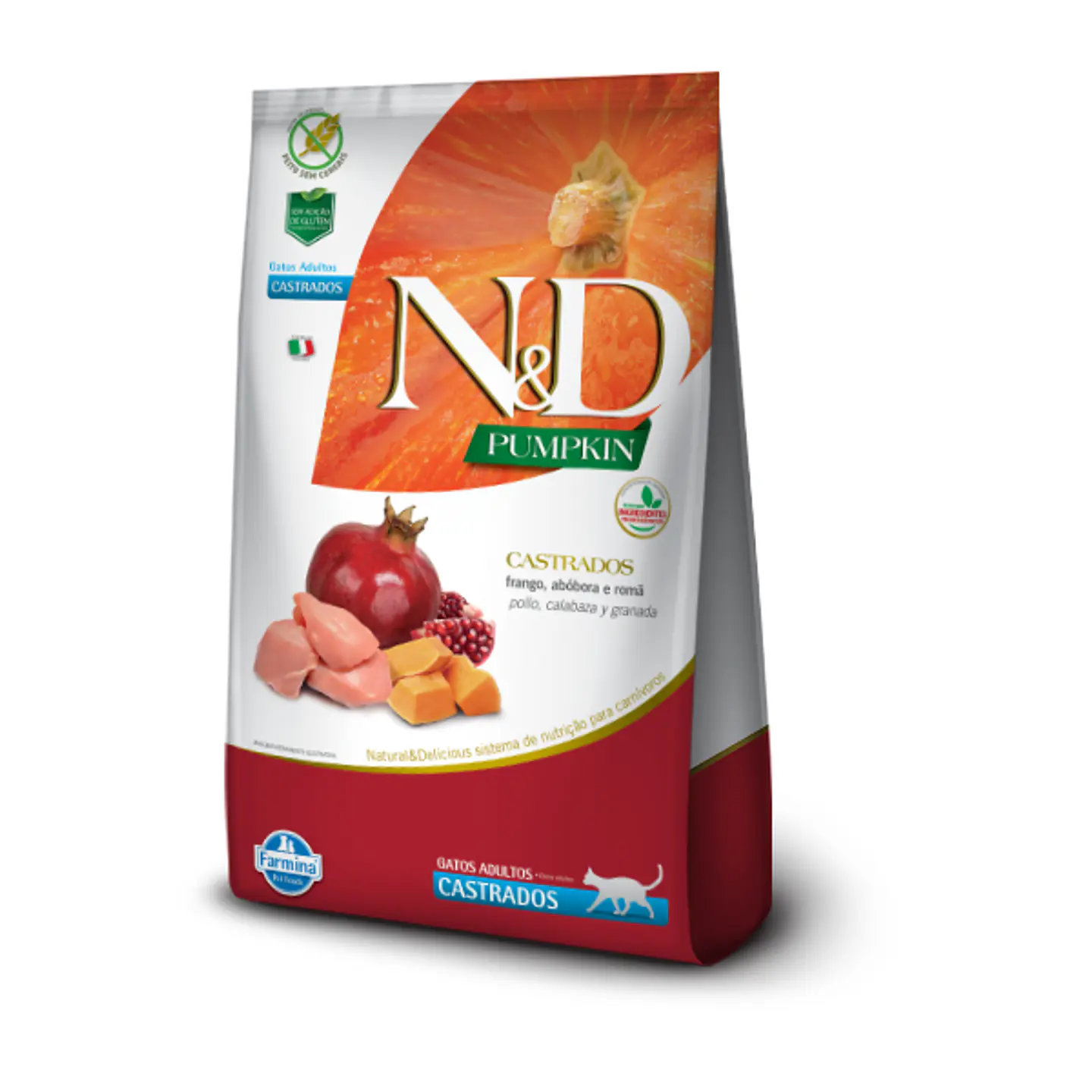 N&D Pumpkin Gato Adulto Castrado 7,5 Kg. 1