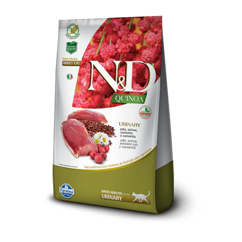 N&D Quinoa Gato Control Urinario 1,5 kg.                                                                                                                                                       1,5 Kg.