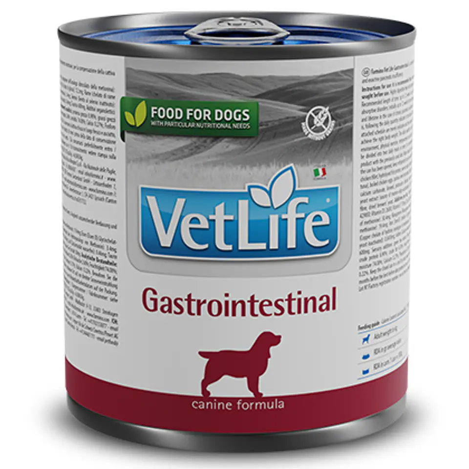 Vetlife Perro Lata Gastrointestinal 300 gr. 1