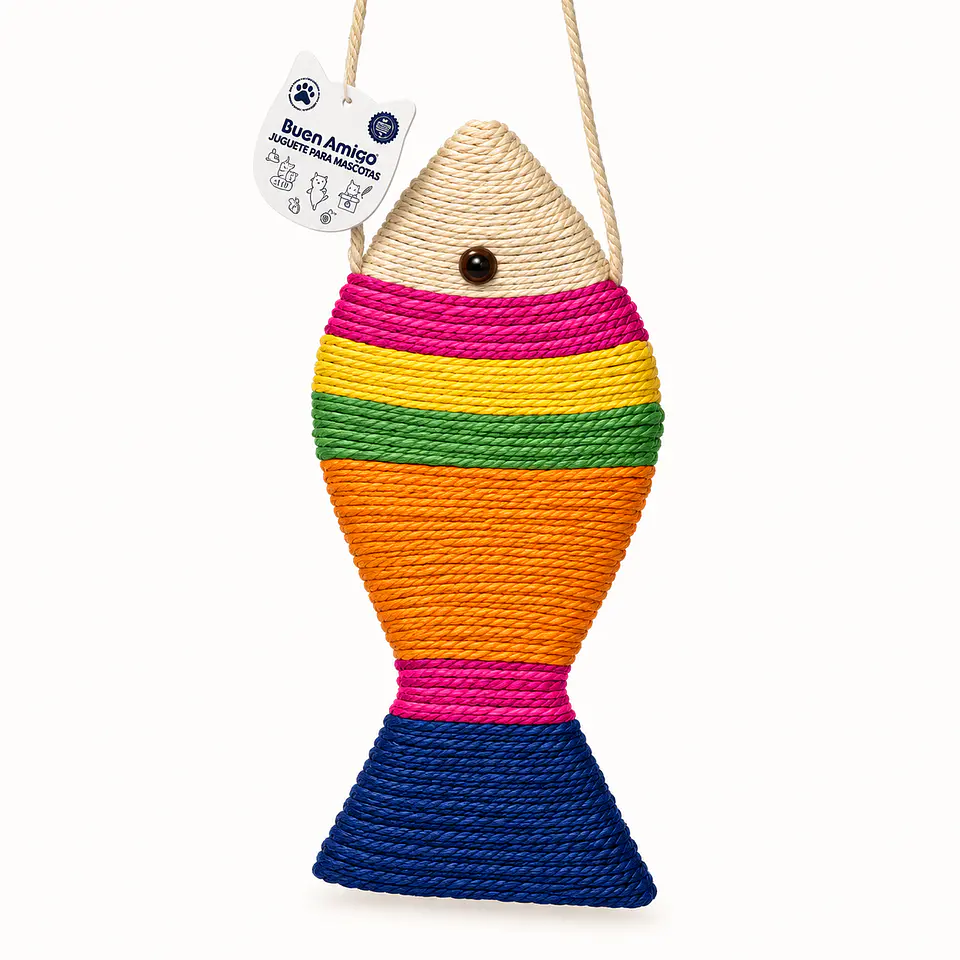 Rascador Pez Colores 1