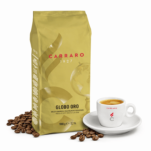 Café en Grano Globo Oro 1kg Carraro