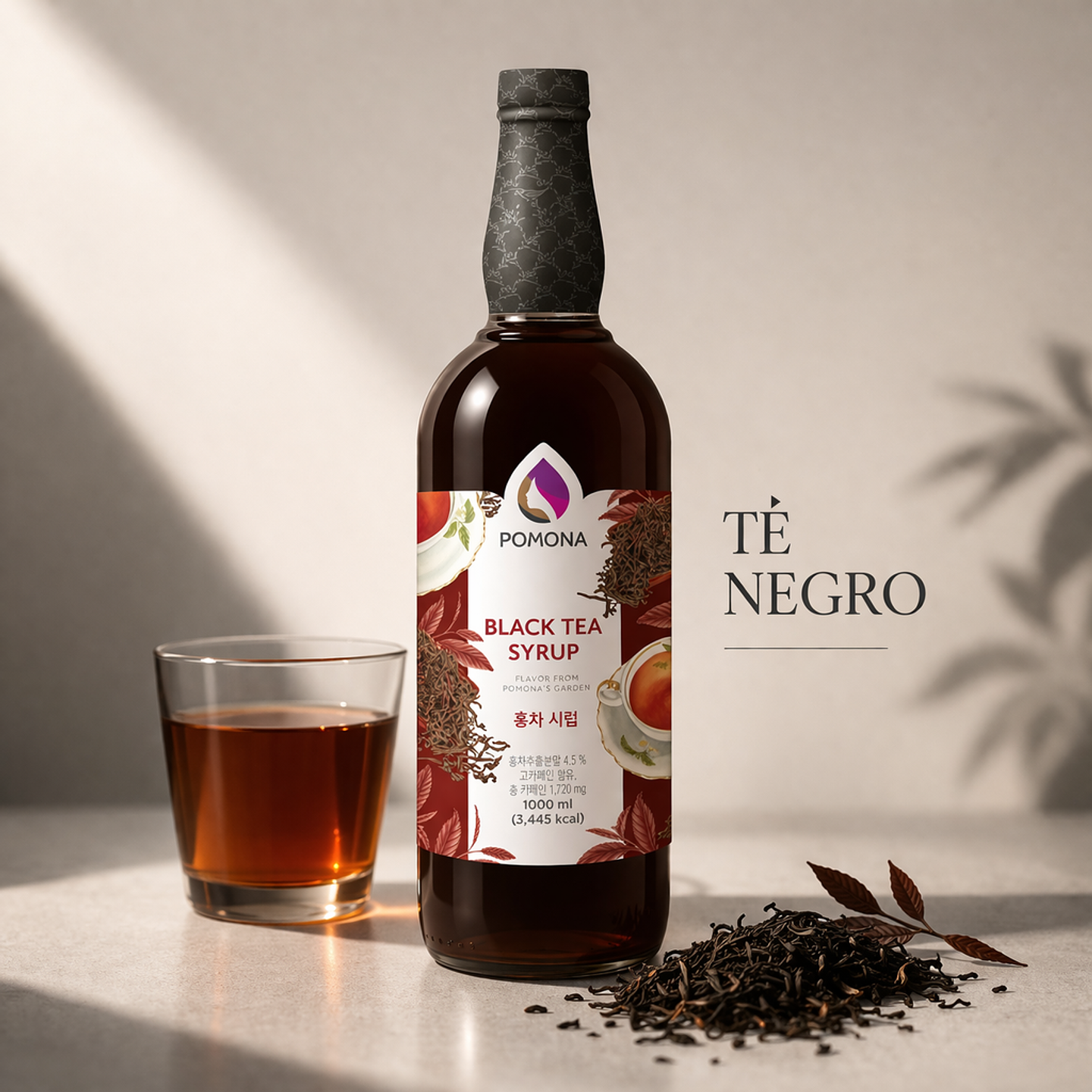 Syrup Té Negro 1L Pomona 2