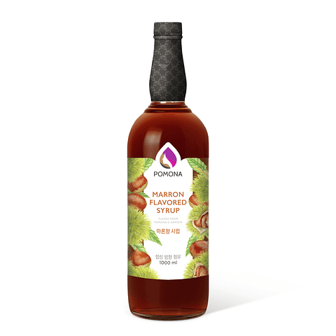 Syrup Marrón (Castaña) 1L Pomona