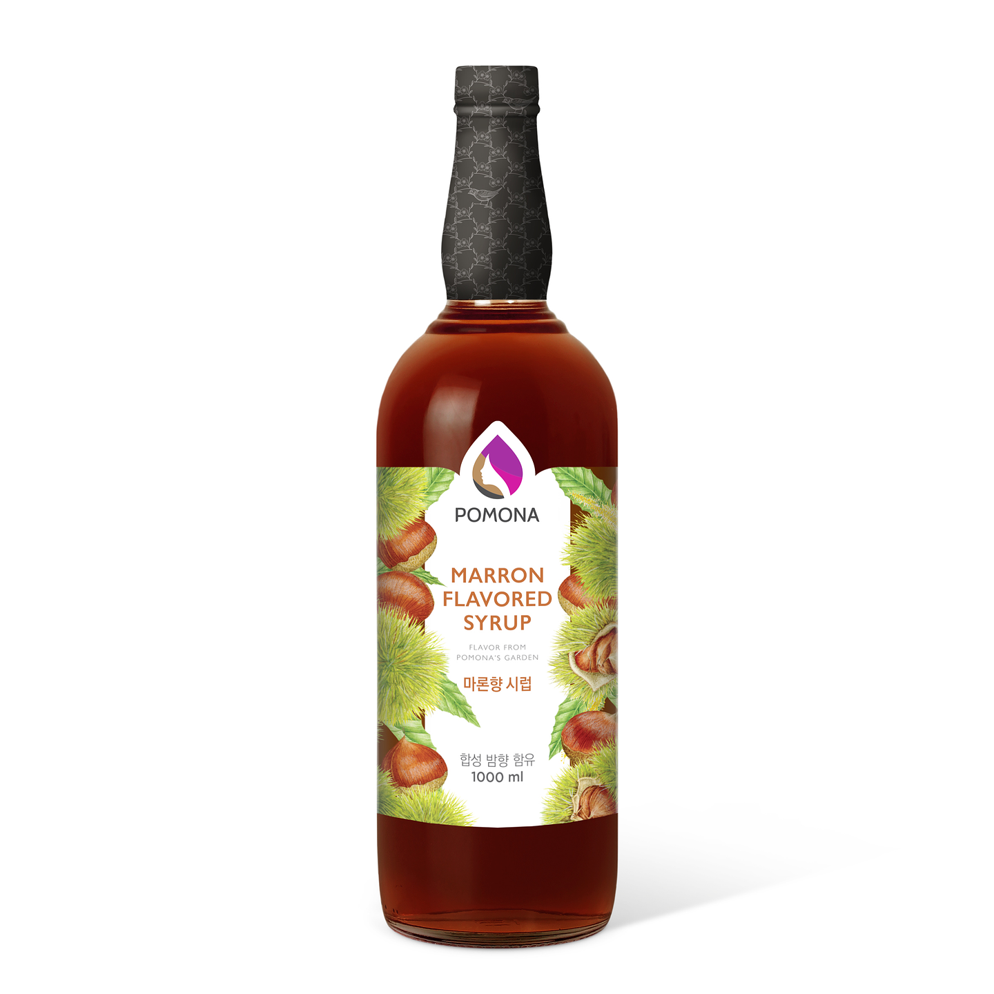 Syrup Marrón (Castaña) 1L Pomona 1