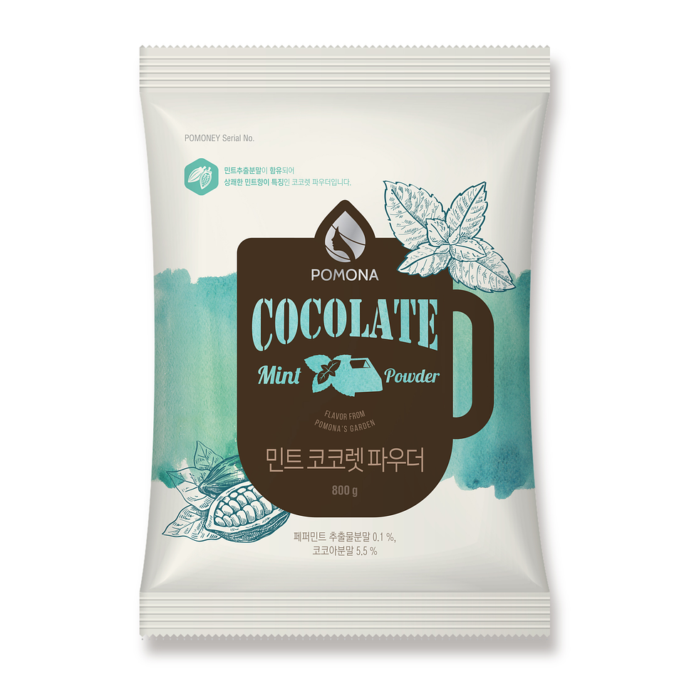 Base Chocolate Menta en Polvo 800g Pomona 1