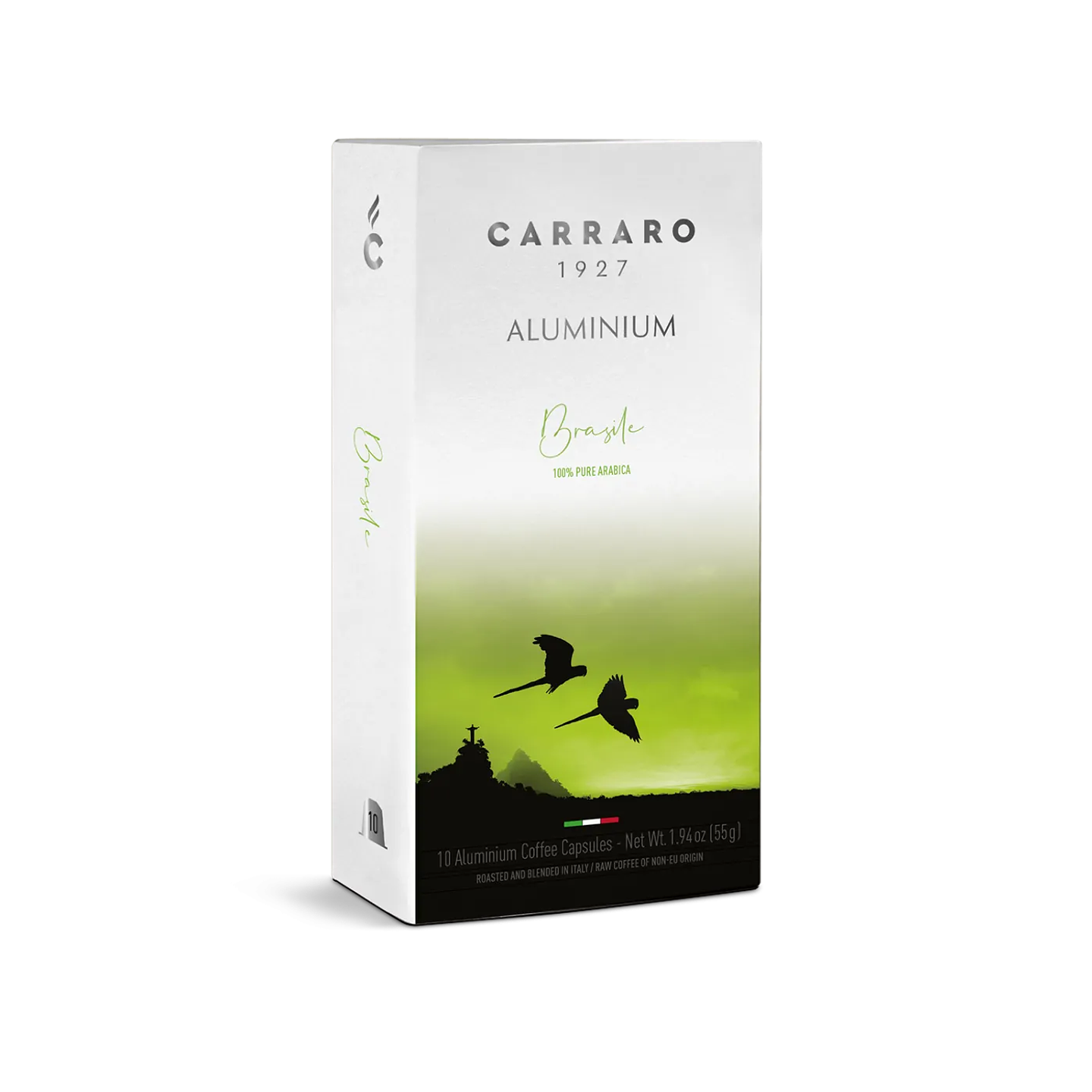 Carraro Brasile Cápsulas 10 unidades – Compatible Nespresso 1