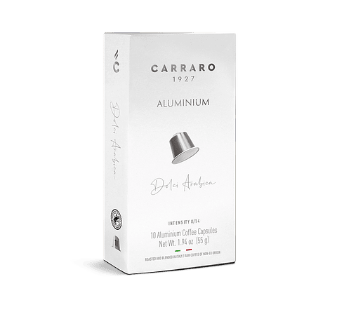 Carraro Dolci Arabica Cápsulas 10 unidades – Compatible Nespresso
