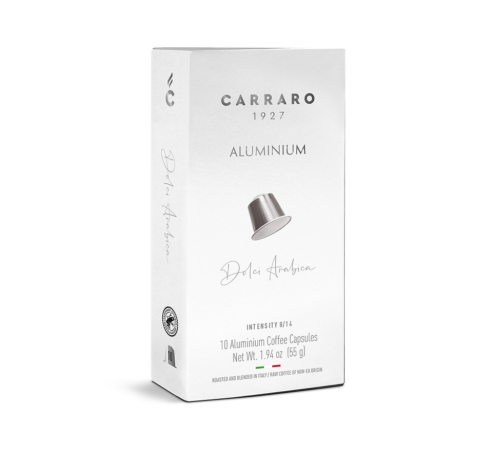 Carraro Dolci Arabica Cápsulas 10 unidades – Compatible Nespresso 1