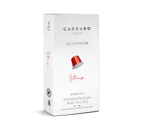 Carraro Intenso Cápsulas 10 unidades – Compatible Nespresso