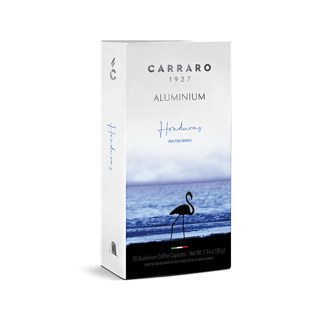 Carraro Honduras Cápsulas 10 unidades – Compatible Nespresso