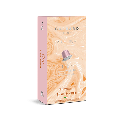 Carraro Vanilla Cápsulas 10 unidades – Compatible Nespresso