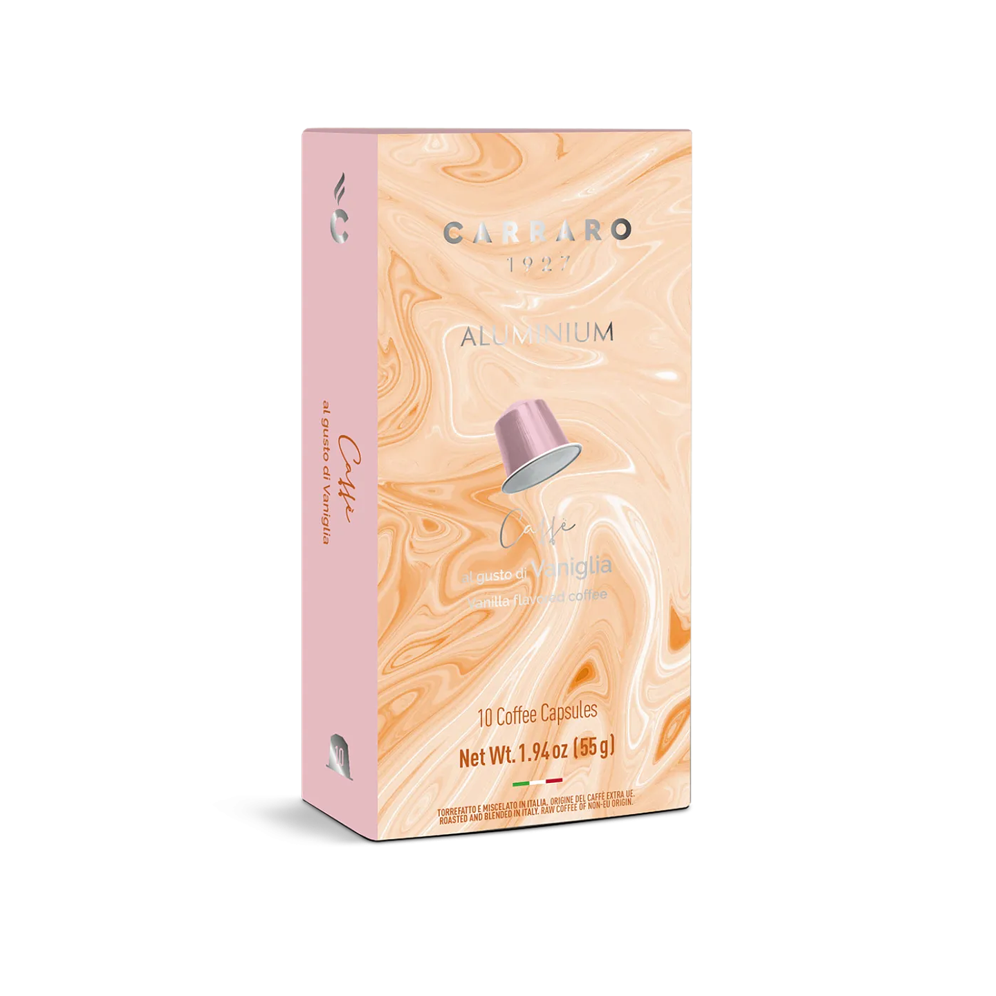 Carraro Vanilla Cápsulas 10 unidades – Compatible Nespresso 1