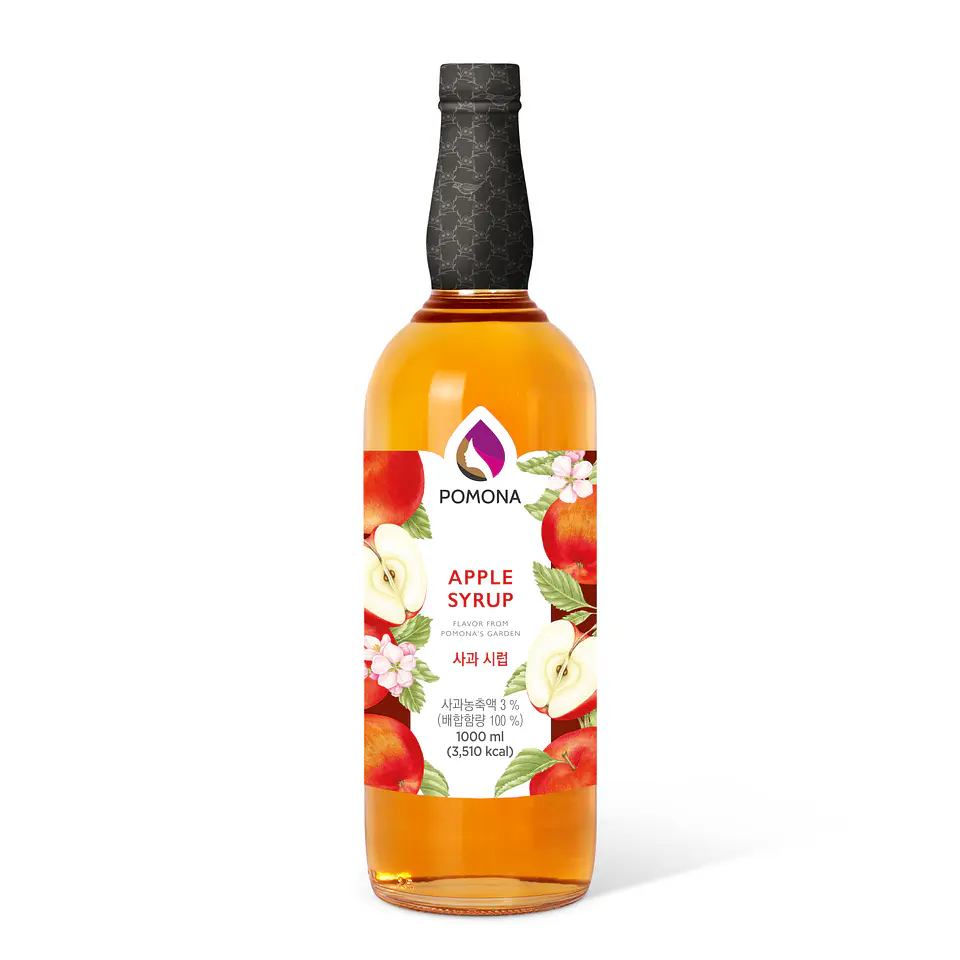 Pomona Syrup Manzana Roja 1L 1