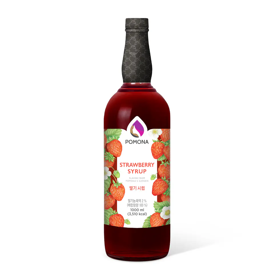 Pomona Syrup Frutilla 1L 1