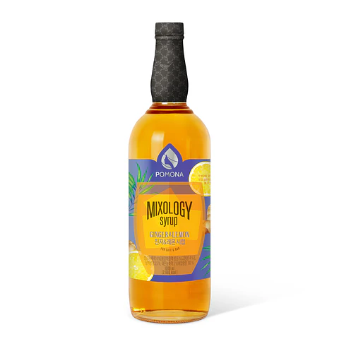 Pomona Syrup Mixology Jengibre Limón 1L