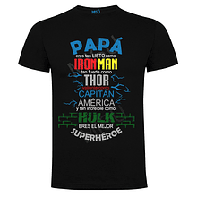 Polera PAPÁ SUPERHEROE