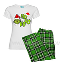 PIJAMA VERDE GRINCH HO HO HO