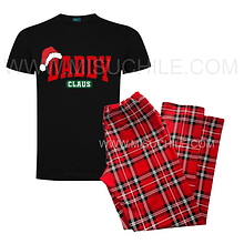 PIJAMA ROJA DADDY-MOMMY-MINI CLAUS