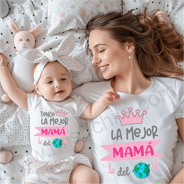 Pack LA MEJOR MAMÁ ROSA