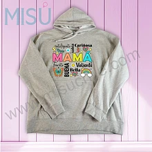 Polerón MAMÁ  estampado
