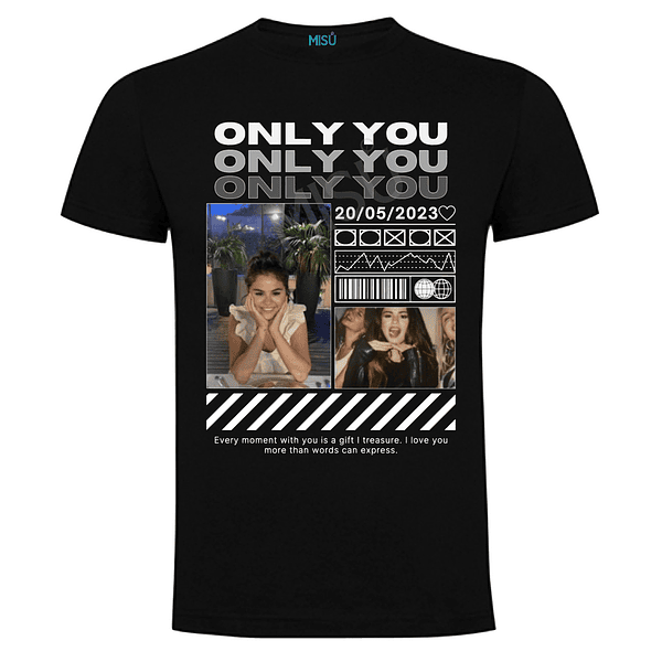 POLERA ONLY YOU + FOTOS