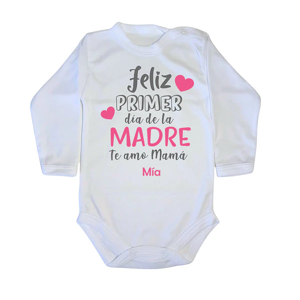 Body TE AMO MAMÁ (niña)