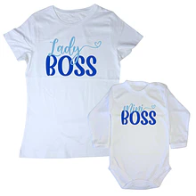 pack lady boss - mini boss azúl
