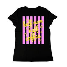 Polera  half mom half coffee