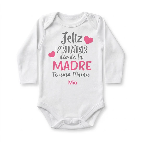 Body TE AMO MAMÁ (niña)