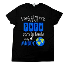 Polera con frase para PAPÁ
