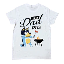 Polera Bluey Best DAD ever
