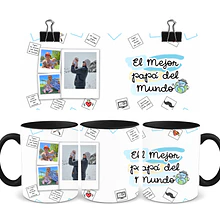 Tazón El mejor PAPÁ del mundo + fotos
