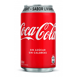 LATA 350 CC. COCACOLA LIGTH