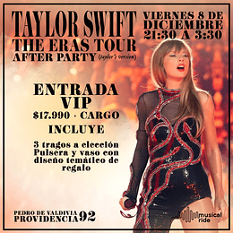 ENTRADA VIP - THE ERAS TOUR after PARTY