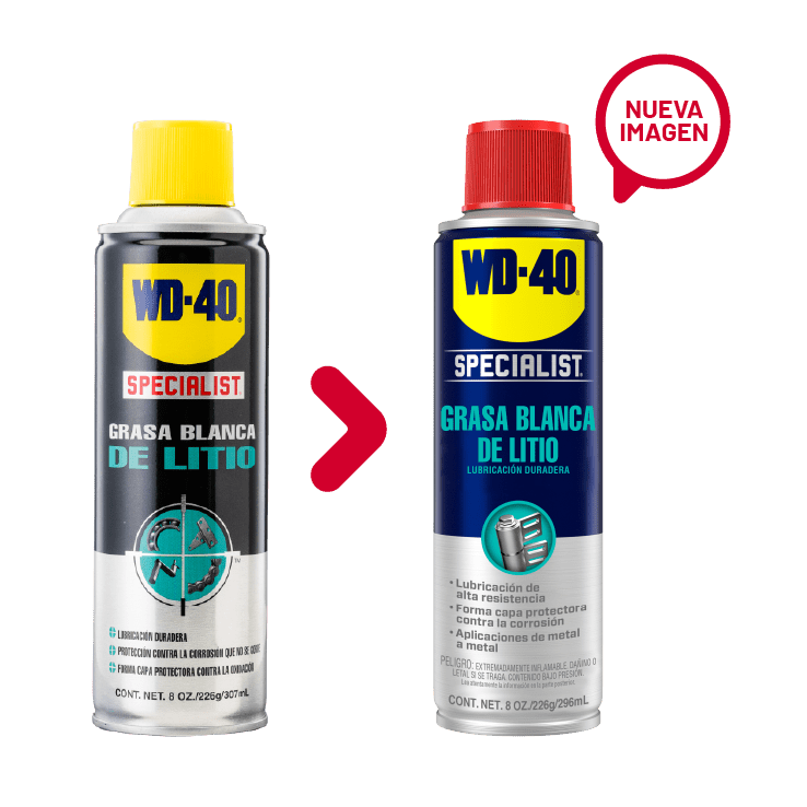 WD-40 Grasa de Litio Specialist | Protección Extrema Presión (EP) | Resiste +1,460 kg 1