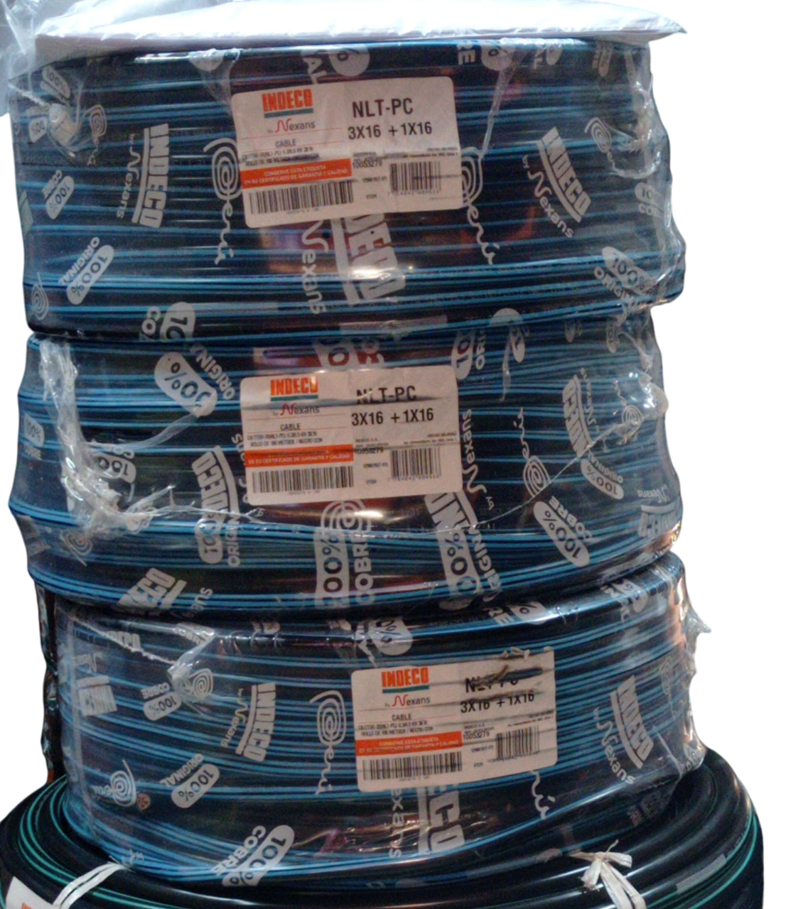 Cable Vulcanizado INDECO 4x16 AWG 1