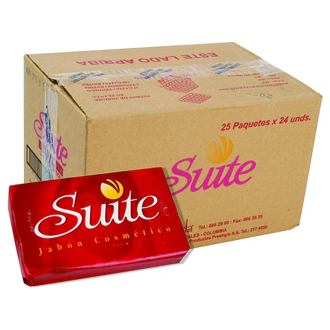 Jabon Tipo Hotel Suite Cosmetico 8G x 600 Unidades