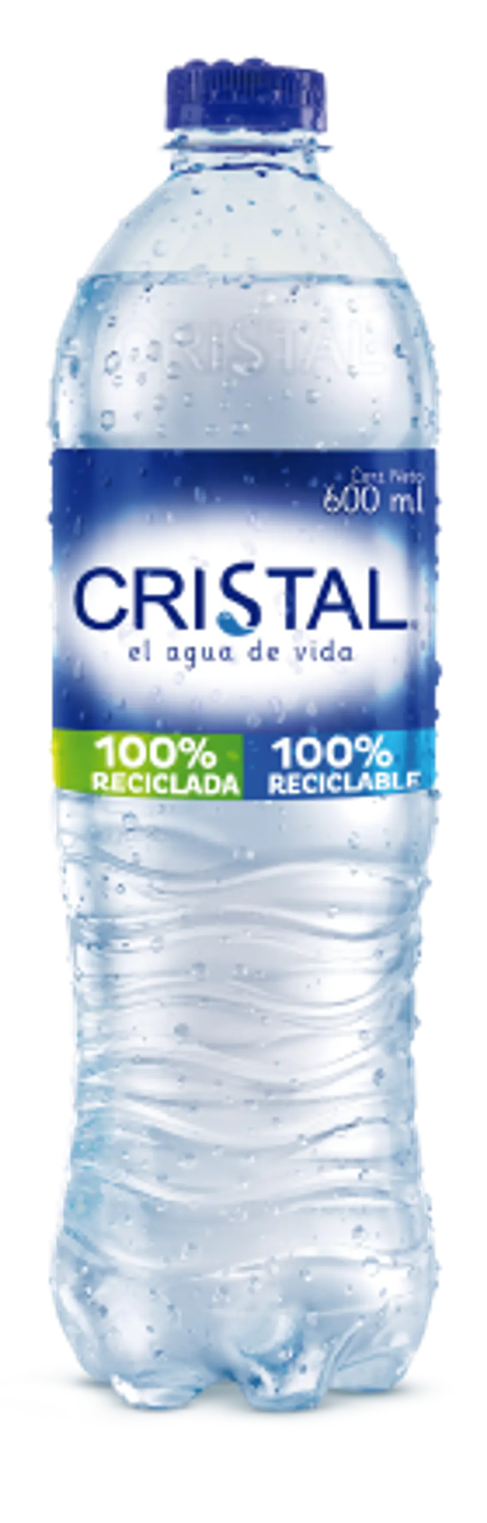 Agua Cristal  600 ml x 24 unidades 1
